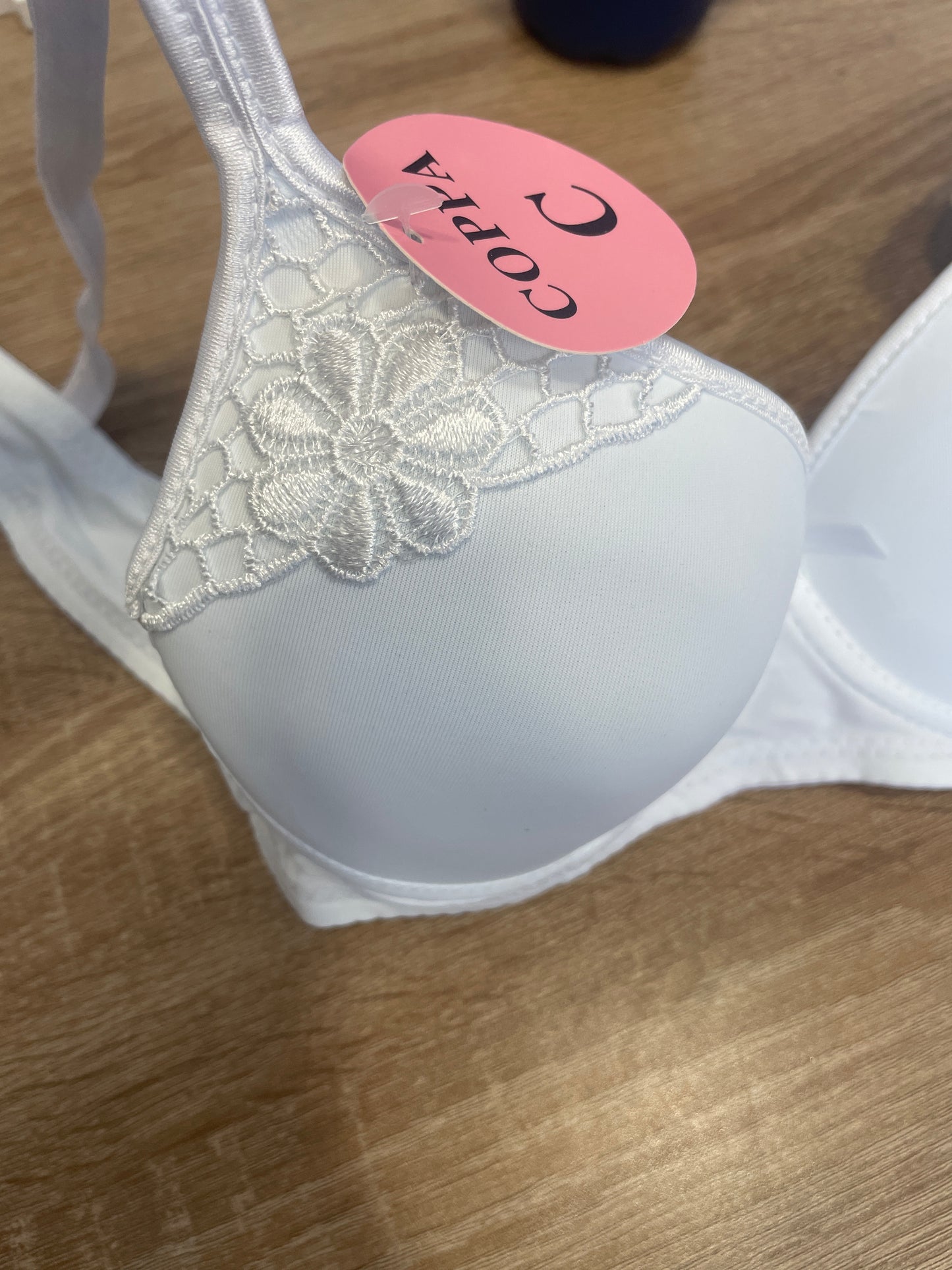 Reggiseno bianco liscio KC